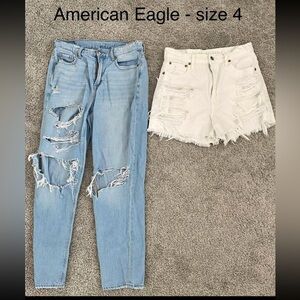 AE Jeans and Shorts Bundle Size 4